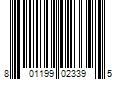 Barcode Image for UPC code 801199023395