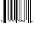 Barcode Image for UPC code 801213003594