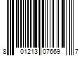 Barcode Image for UPC code 801213076697