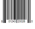 Barcode Image for UPC code 801243200260