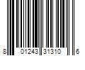 Barcode Image for UPC code 801243313106