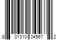 Barcode Image for UPC code 801310345672