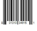 Barcode Image for UPC code 801310349151