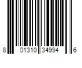 Barcode Image for UPC code 801310349946