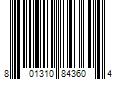 Barcode Image for UPC code 801310843604