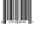 Barcode Image for UPC code 801310851401