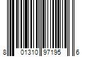 Barcode Image for UPC code 801310971956