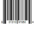 Barcode Image for UPC code 801310978504