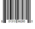 Barcode Image for UPC code 801310982600