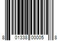 Barcode Image for UPC code 801338000058