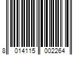 Barcode Image for UPC code 8014115002264