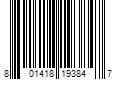 Barcode Image for UPC code 801418193847