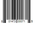 Barcode Image for UPC code 801473000715