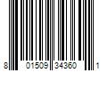 Barcode Image for UPC code 801509343601