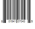 Barcode Image for UPC code 801541070435