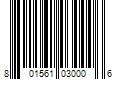 Barcode Image for UPC code 801561030006