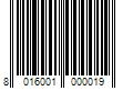 Barcode Image for UPC code 8016001000019