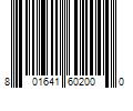 Barcode Image for UPC code 801641602000