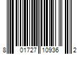 Barcode Image for UPC code 801727109362