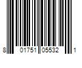 Barcode Image for UPC code 801751055321