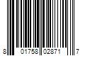 Barcode Image for UPC code 801758028717