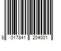 Barcode Image for UPC code 8017841204001