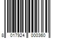 Barcode Image for UPC code 8017924000360