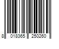 Barcode Image for UPC code 8018365250260