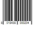 Barcode Image for UPC code 8018438000204