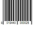 Barcode Image for UPC code 8018440000025