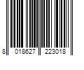 Barcode Image for UPC code 8018627223018