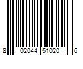 Barcode Image for UPC code 802044510206