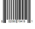 Barcode Image for UPC code 802090194191