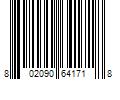 Barcode Image for UPC code 802090641718