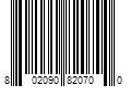 Barcode Image for UPC code 802090820700