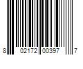 Barcode Image for UPC code 802172003977