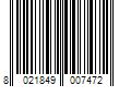 Barcode Image for UPC code 8021849007472