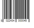 Barcode Image for UPC code 8022434000045