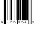 Barcode Image for UPC code 802322002249