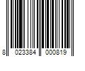 Barcode Image for UPC code 8023384000819