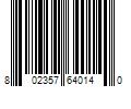 Barcode Image for UPC code 802357640140