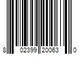 Barcode Image for UPC code 802399200630