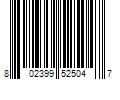 Barcode Image for UPC code 802399525047