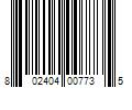 Barcode Image for UPC code 802404007735