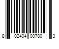 Barcode Image for UPC code 802404007803