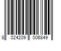 Barcode Image for UPC code 8024209006849