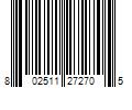 Barcode Image for UPC code 802511272705