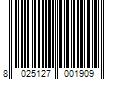 Barcode Image for UPC code 8025127001909