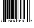 Barcode Image for UPC code 802535434189