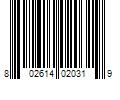 Barcode Image for UPC code 802614020319